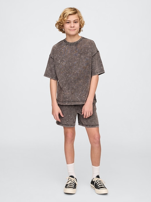 Image number 1 showing, Kids 5" Washed Easy Shorts
