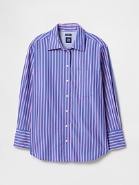 Organic Cotton Poplin Big Shirt