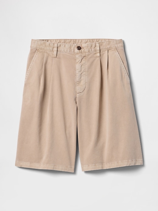 Image number 6 showing, Pleated Khaki Shorts