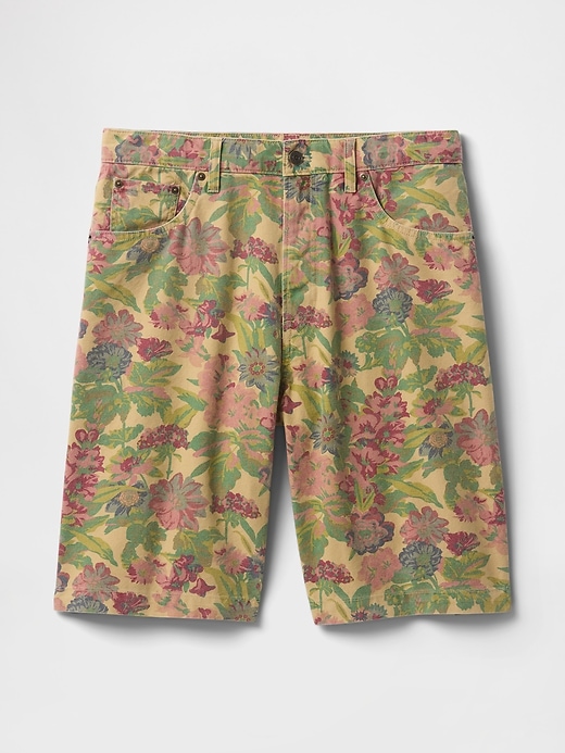 Image number 6 showing, Floral Canvas Shorts