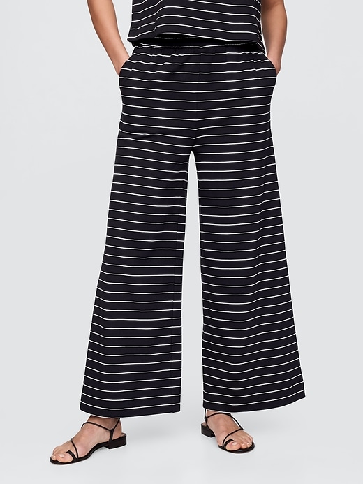 Image number 2 showing, Heavyweight Organic Cotton Wide-Leg Pants