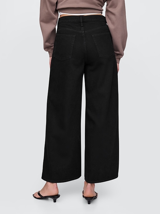 Image number 5 showing, Mid Rise UltraSoft Crop Baggy Jeans