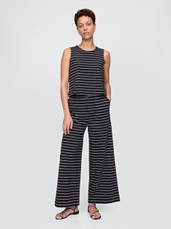 Heavyweight Organic Cotton Wide-Leg Pants