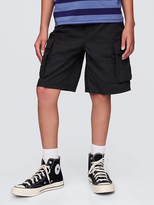 Image number 3 showing, Kids 7.5" Ripstop Easy Cargo Shorts