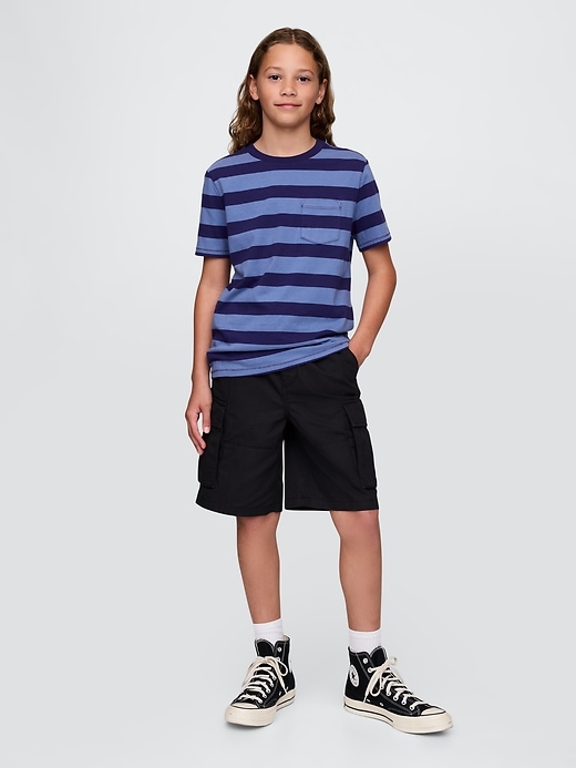 Image number 1 showing, Kids 7.5" Ripstop Easy Cargo Shorts