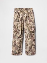 Kids Poplin Cargo Pants