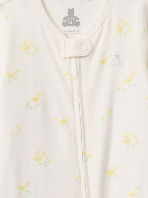 Image number 3 showing, Baby First Favorites Footed One-Piece