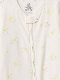Baby First Favorites Organic Cotton Footed One-Piece