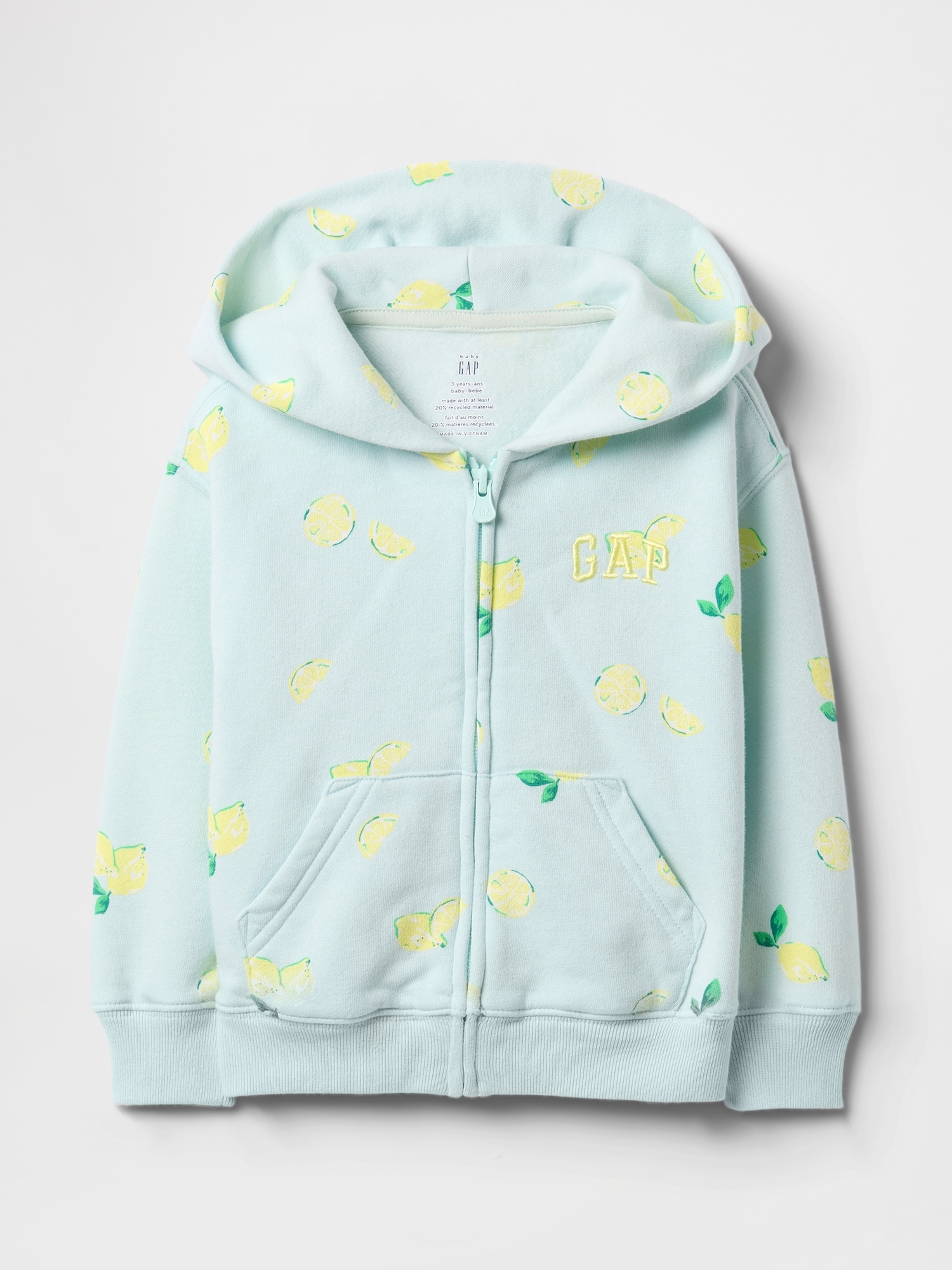 Baby & Toddler VintageSoft Logo Zip Hoodie