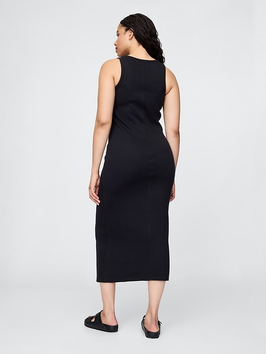 Image number 6 showing, Rib Midi Tank Dress