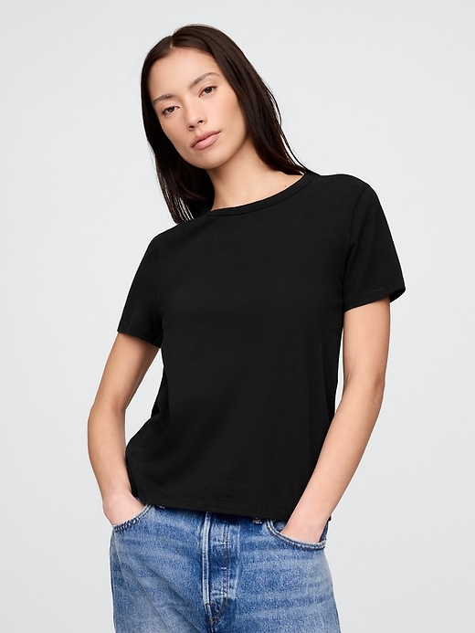 Image number 1 showing, Cotton Jersey Classic T-Shirt
