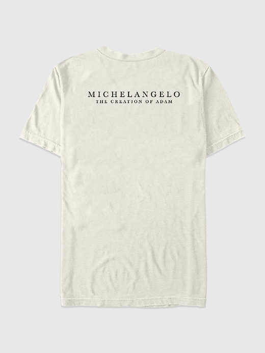 Image number 3 showing, Michelangelo Creation Graphic T-Shirt