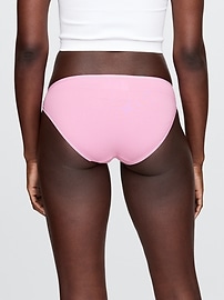Organic Stretch Cotton Logo Bikini