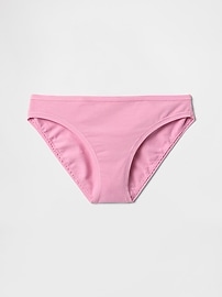 Organic Stretch Cotton Logo Bikini