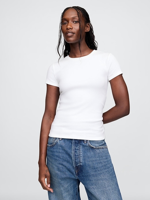 Image number 1 showing, Modern Rib T-Shirt