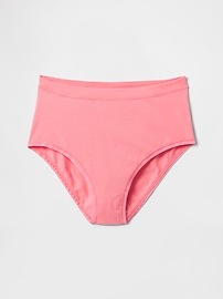 Organic Stretch Cotton High Rise Bikini