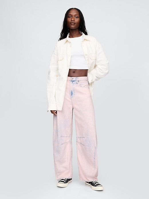 Image number 1 showing, High Rise UltraSoft Horseshoe Jeans