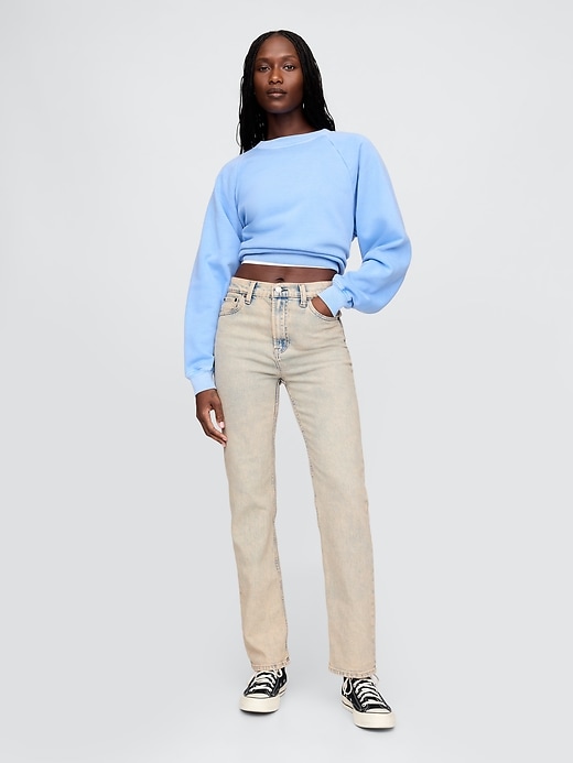 Image number 1 showing, High Rise ’90s Straight Jeans