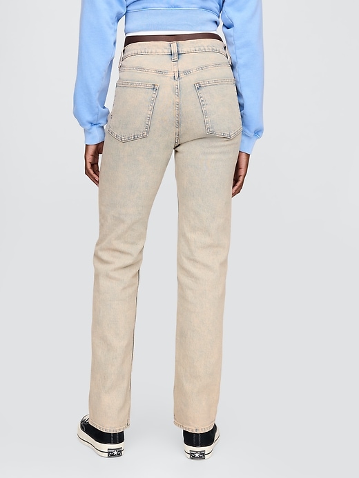 Image number 5 showing, High Rise ’90s Straight Jeans