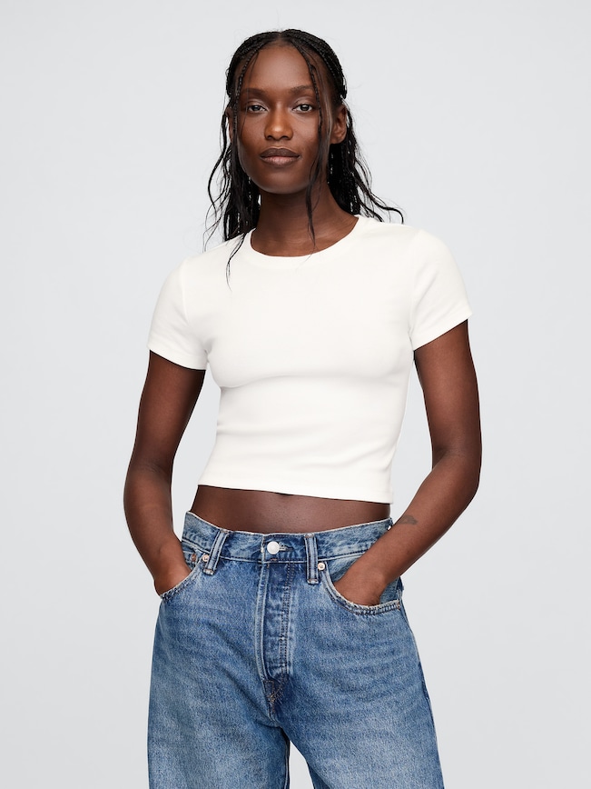 Modern Cropped T-Shirt