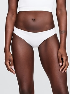 Organic Stretch Cotton No Show Bikini