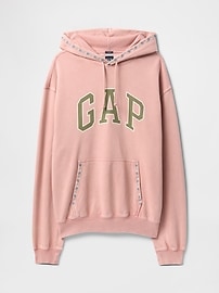 VintageSoft Oversized Logo Hoodie