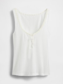 Pointelle Tank Top