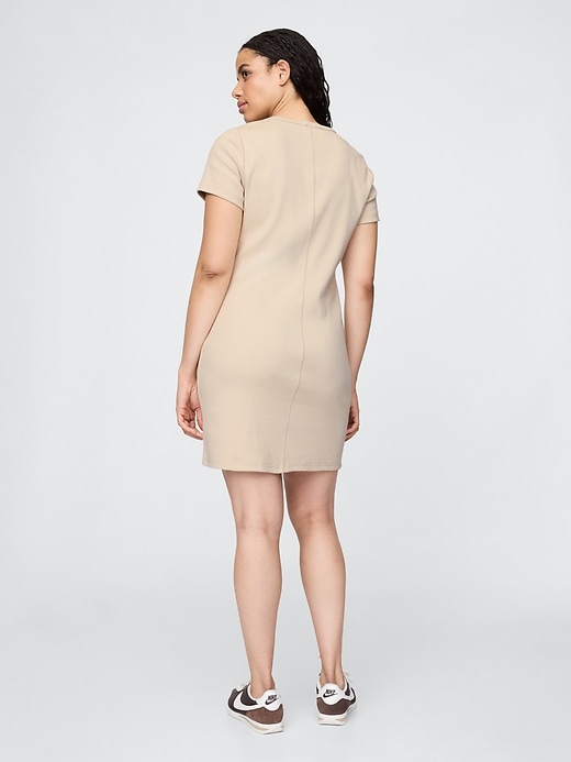 Image number 6 showing, Rib Mini T-Shirt Dress