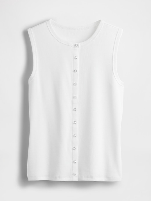 Image number 5 showing, Modern Rib Cardigan Vest