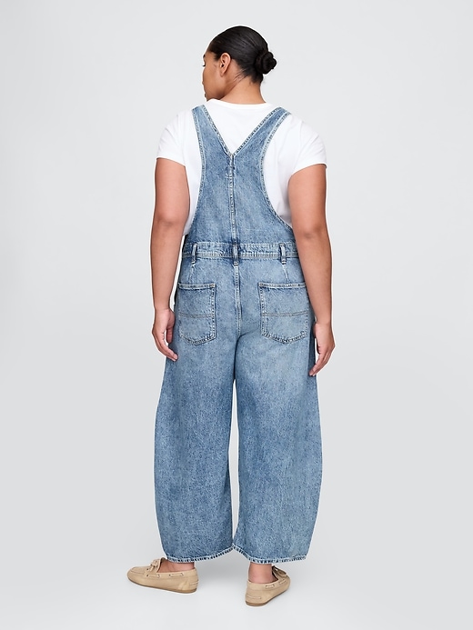 Image number 6 showing, UltraSoft Denim Horseshoe Overalls