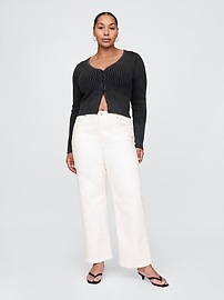 Mid Rise Cuffed '90s Loose Jeans