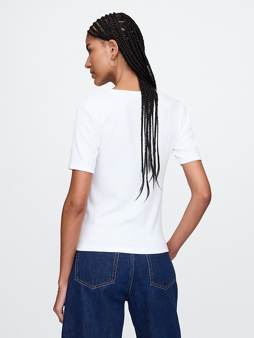 Image number 3 showing, Modern V-Neck T-Shirt