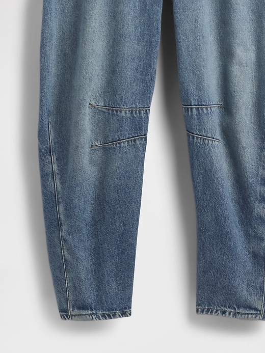 Image number 4 showing, UltraSoft Denim Horseshoe Overalls
