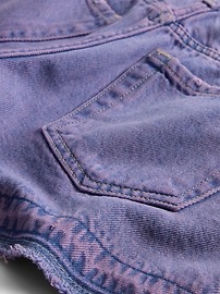 Kids Low Rise Stride Denim Shorts