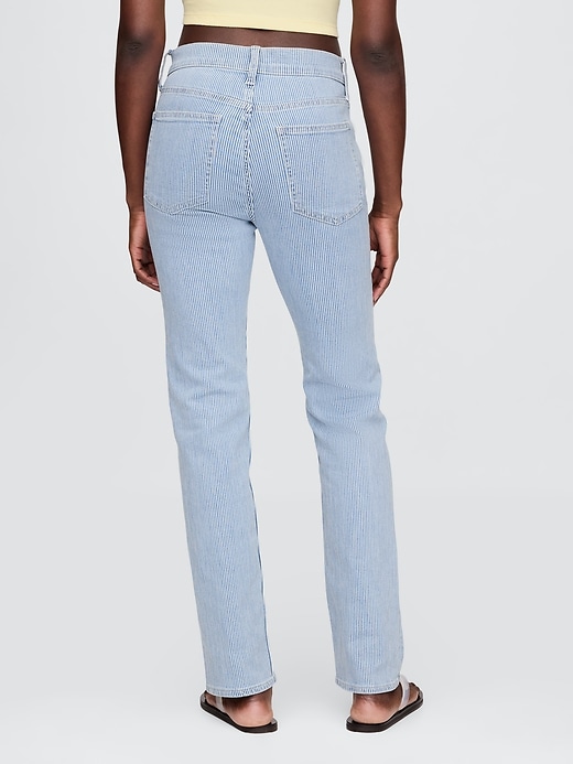 Image number 4 showing, High Rise '90s Straight Jeans