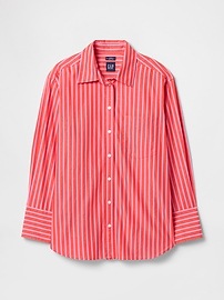 Organic Cotton Poplin Big Shirt