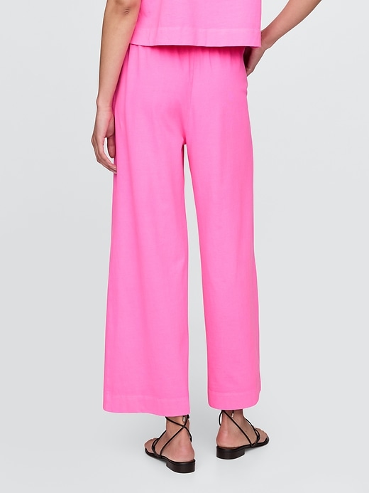 Image number 4 showing, Heavyweight Organic Cotton Wide-Leg Pants