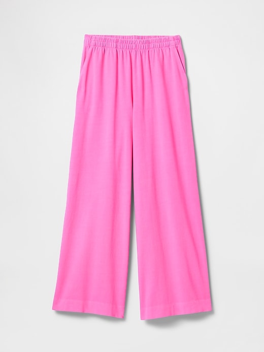 Image number 5 showing, Heavyweight Organic Cotton Wide-Leg Pants