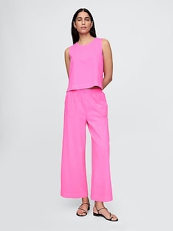 Heavyweight Organic Cotton Wide-Leg Pants