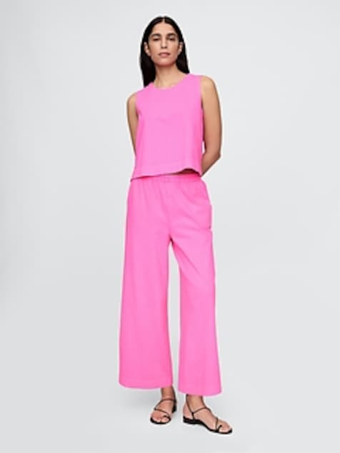 Heavyweight Organic Cotton Wide-Leg Pants