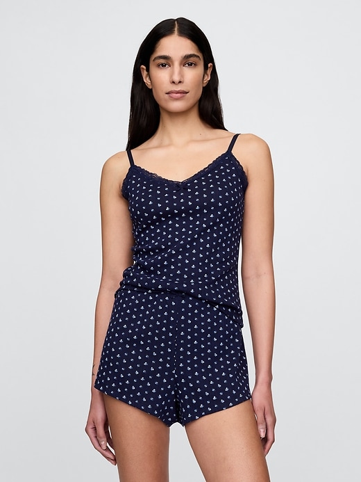 Image number 1 showing, Pointelle PJ Tank Top