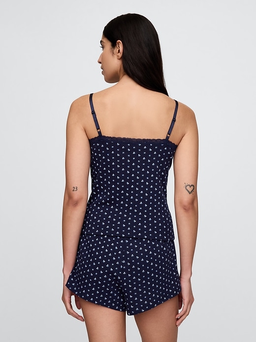 Image number 3 showing, Pointelle PJ Tank Top