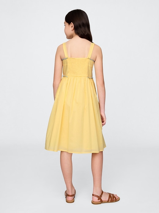Image number 3 showing, Kids Embroidered Midi Dress