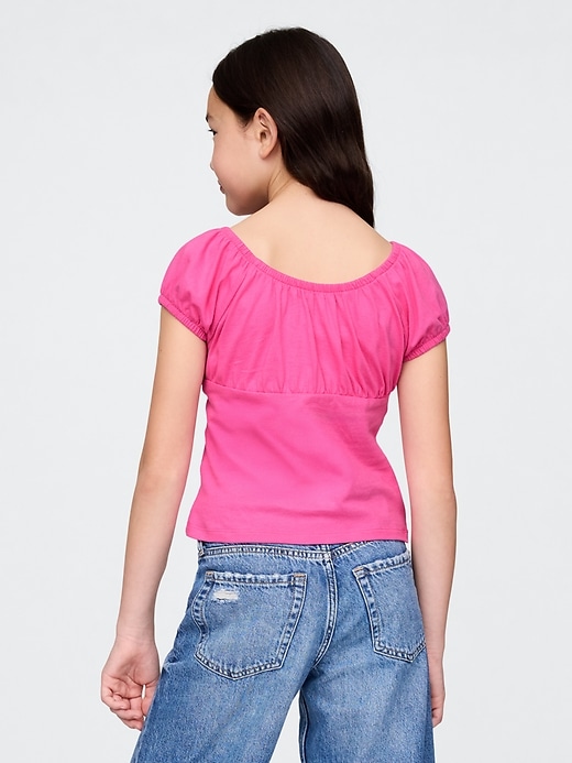 Image number 3 showing, Kids Scoop Neck Top