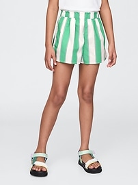 Kids Poplin Easy Shorts
