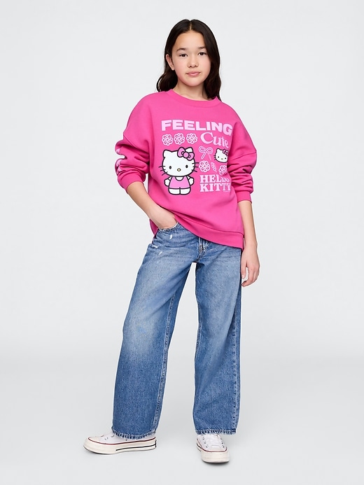 Image number 4 showing, Kids Hello Kitty Tunic Sweatshirt