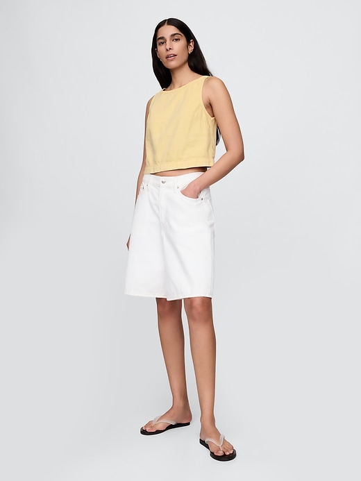 Image number 3 showing, UltraSoft Denim Shell Tank Top