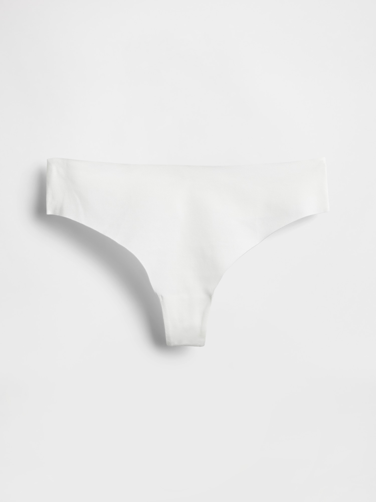 Gap Organic Stretch Cotton Thong In White