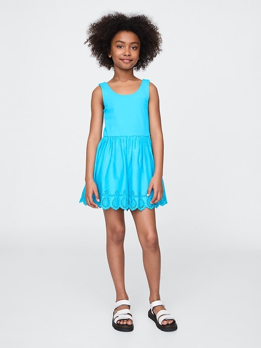 Image number 1 showing, Kids Mixed Media Romper