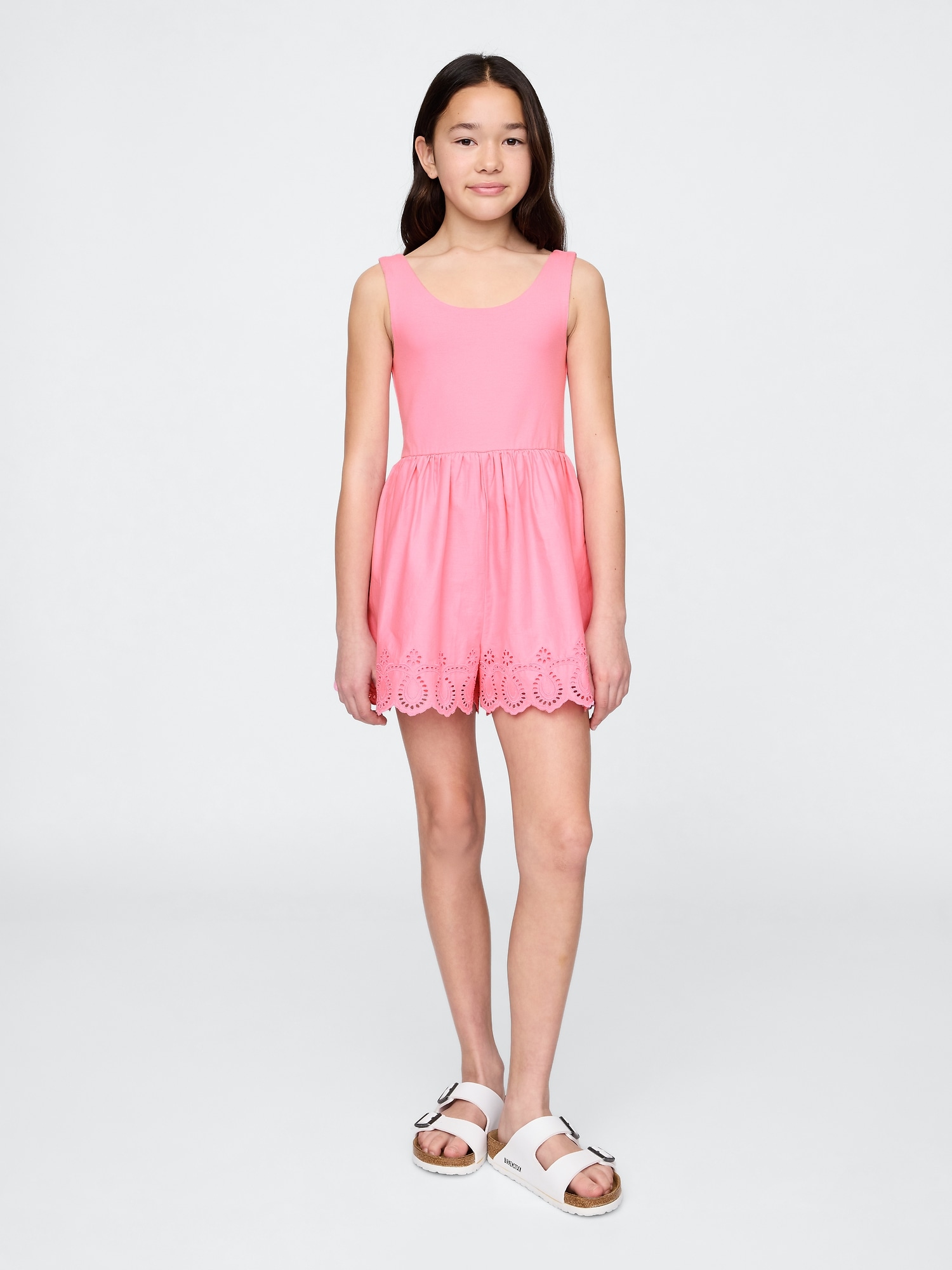 Kids Mixed Media Romper
